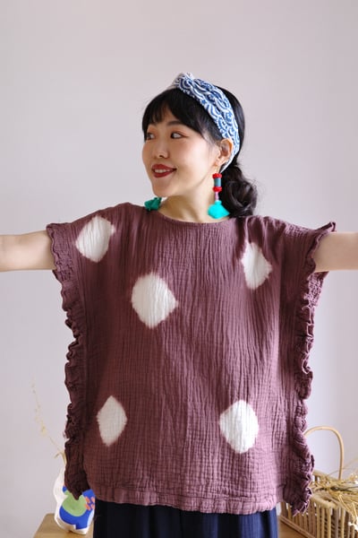 二重紗手工髮帶15