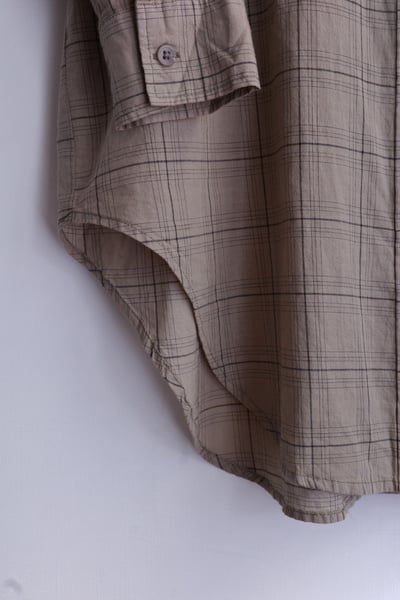 𓏭圓弧下擺長版襯衫23