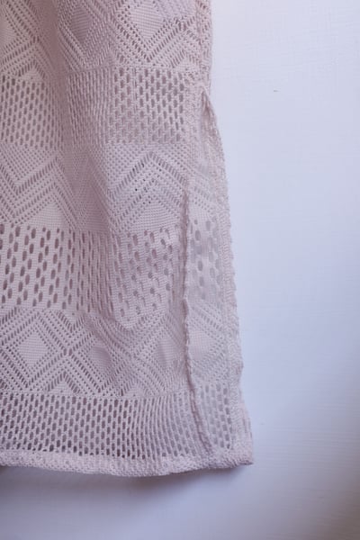 菱格鏤空洞洞長背心24