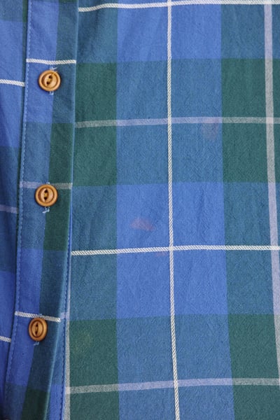 不對稱墜下擺格紋背心25