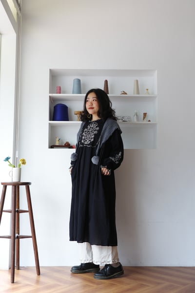 𓏭優雅花邊刺繡洋裝7