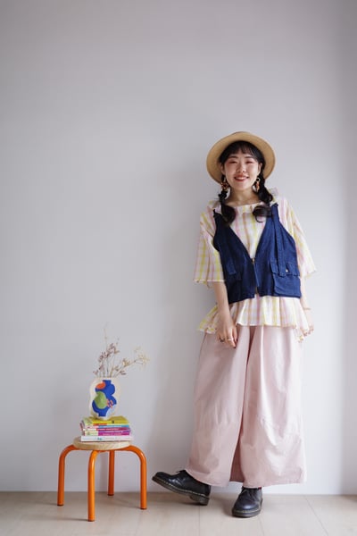 𓏭口袋多多吊帶工裝背心14