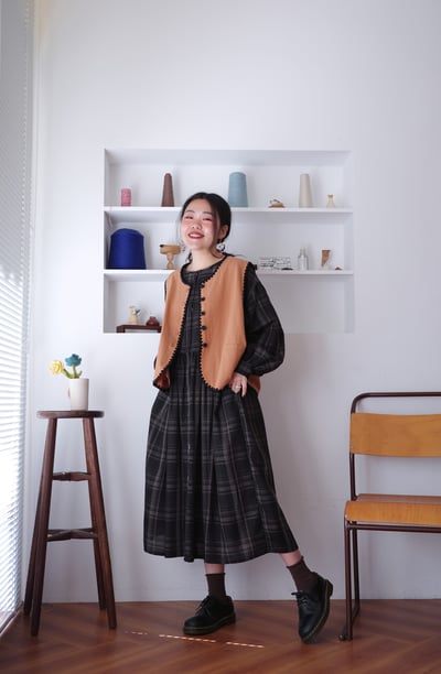 𓏭三角花邊開襟背心4