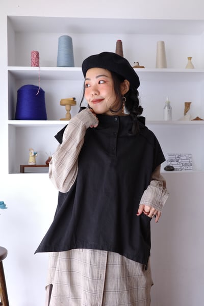 𓏭圓弧下擺長版襯衫7