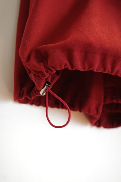 𓏭細摺落地褲管可調大寬褲24