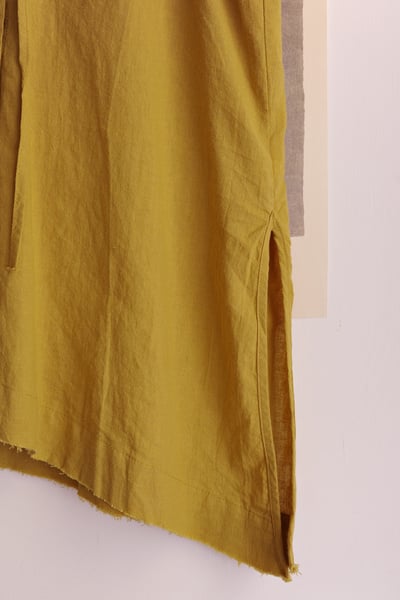 斜扣不對稱下擺抽鬚開襟背心23