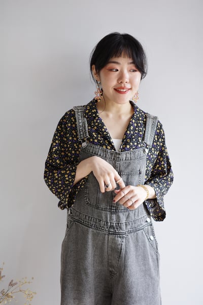 𓏭夏天的大人感吊帶褲5