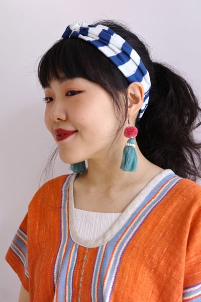 份量感球球流蘇耳環5