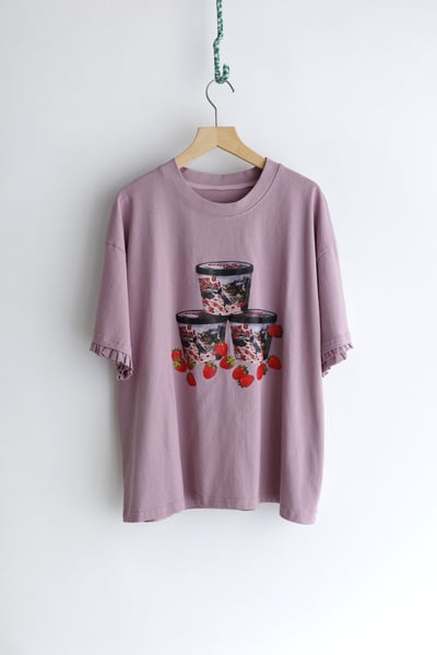 𓏭貓貓狗狗點心木耳袖口Ｔ-shirt21