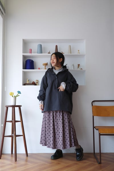 𓏭雙面穿光澤感圓裙12