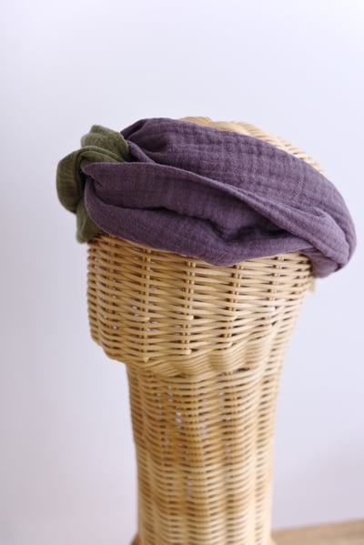 二重紗手工髮帶5