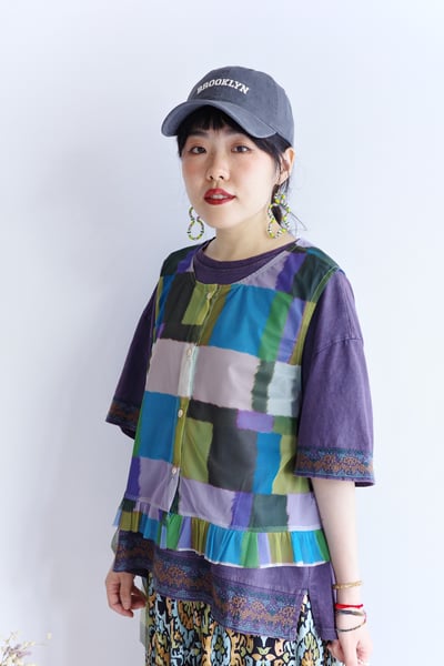 𓏭透紗繫帶背心15