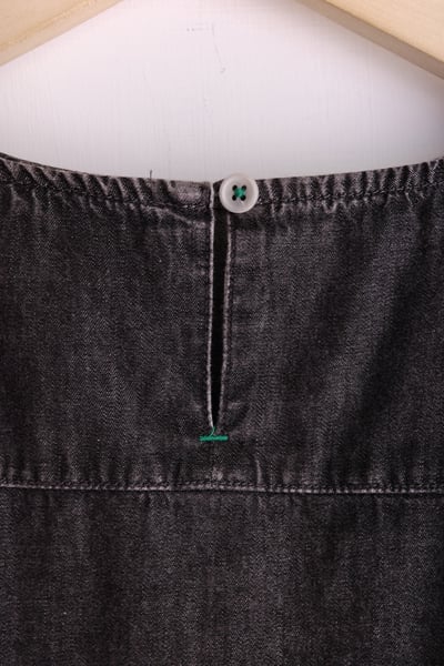 𓏭洗色丹寧七分袖簡約上衣24