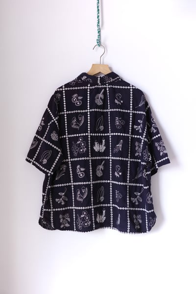 𓏭花柄圖鑑刺繡襯衫22