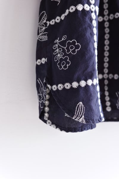 𓏭花柄圖鑑刺繡襯衫23