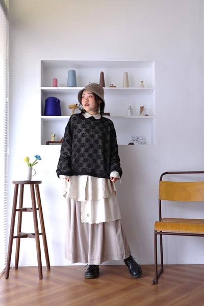 𓏭抽鬚邊自然好感襯衫3