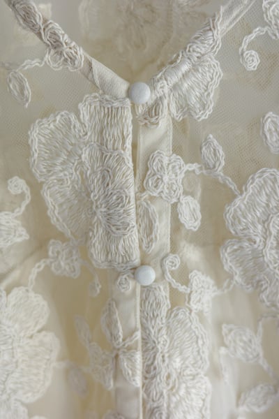 𓏭纏繞花朵刺繡Ｖ領開襟罩衫24