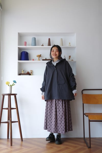 𓏭雙面穿光澤感圓裙3