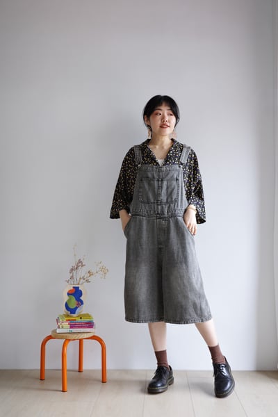 𓏭夏天的大人感吊帶褲3