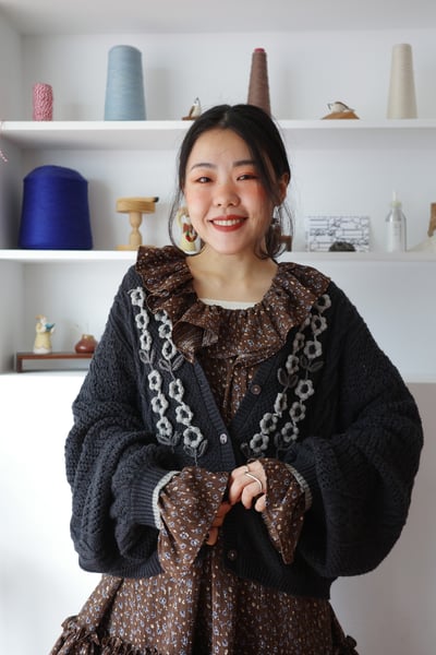 𓏭份量感荷葉層次上衣/小洋裝10