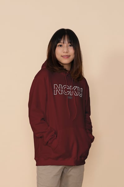 NCKU 大字款帽Ｔ－紅色1