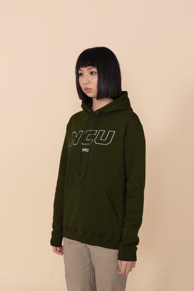 NCU 大字帽Ｔ－綠色1