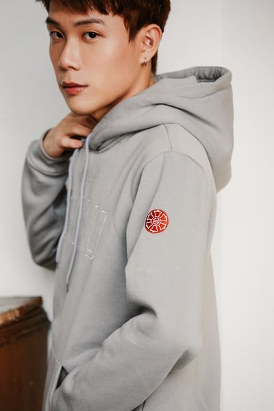 NTNU 電繡帽Ｔ－灰色2