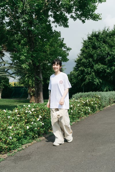 CCU 設計短Ｔ－白色3