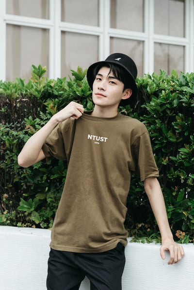 NTUST 設計短Ｔ－綠色 Ｓ1