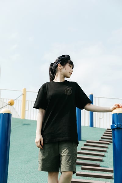 CCU 設計短Ｔ－黑色3