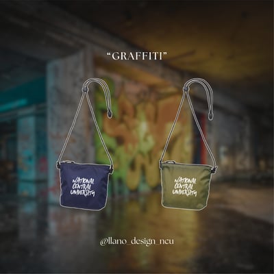 NCU 可調節斜背小包1