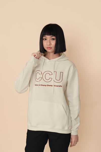 CCU 經典帽Ｔ－米色1