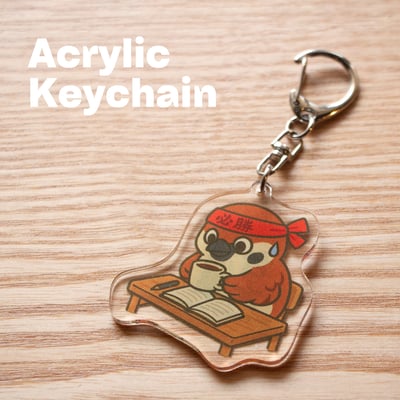 NTU 壓克力鑰匙圈－球雀款1