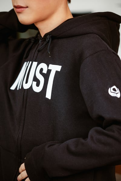 NTUST 連帽外套－黑色 Ｓ2