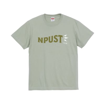 NPUST 閃電短Ｔ－深藍色3