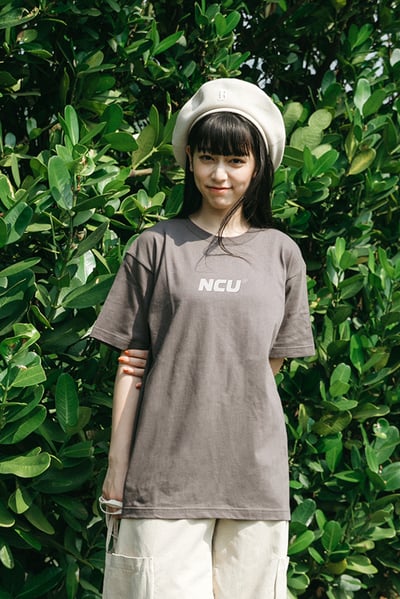NCU 設計短Ｔ－炭灰色1