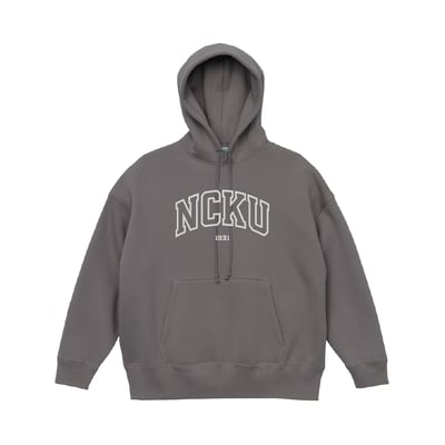 NCKU 落肩帽Ｔ－美式復古款2