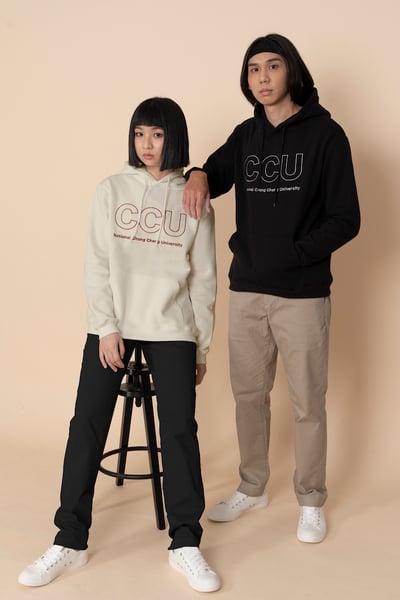 CCU 經典帽Ｔ－米色3