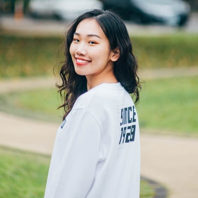 Logo sweatshirt（white）－Ｓ號1