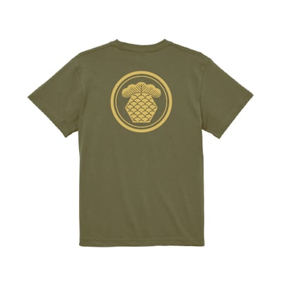 CCU 家紋短Ｔ－鳳梨田1