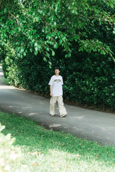 NSYSU 山稜款短Ｔ－白色2