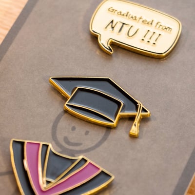 NTU 紀念徽章組－畢業款3