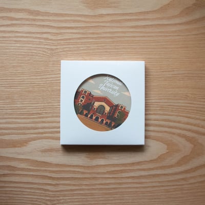 NTU 陶瓷杯墊／紙鎮－總圖白日夢2