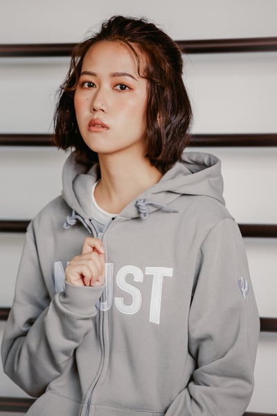 NTUST 連帽外套－灰色 Ｓ1