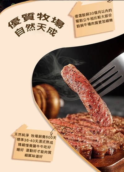 美福-澳洲M8和牛牛排200g5