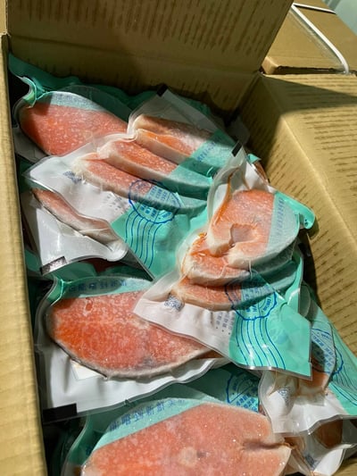 無肚洞鐵板鮭魚(3片入）7