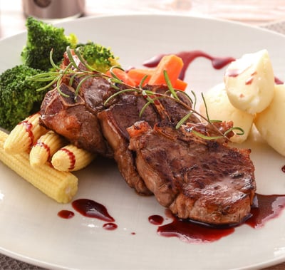 紐西蘭孜然風味小羔羊排1