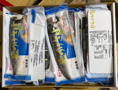 挪威薄鹽鯖魚片19P16