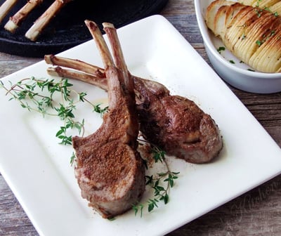 紐西蘭孜然風味小羔羊排2