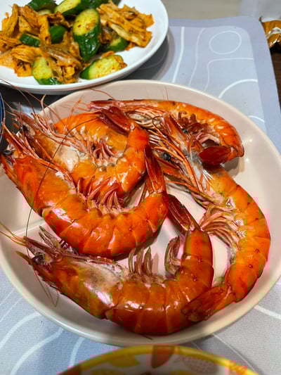 YES大尾6P海草蝦2